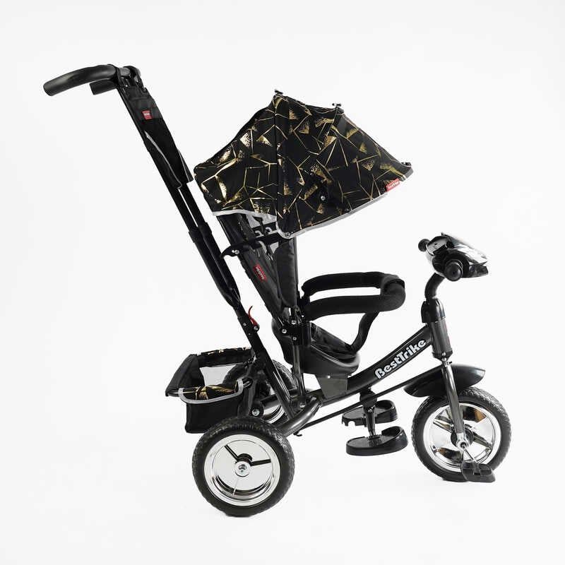 Велосипед 3-х колісний 6588 Best Trike (1) КОЛЕСО ПІНА, d=25см переднє, d=20см задні, фара музична, USB, Bluetooth, в коробці фото 2 Велосипед 3-х колісний 6588 Best Trike (1) КОЛЕСО ПІНА, d=25см переднє, d=20см задні, фара музична, USB, Bluetooth, в коробці фото 2