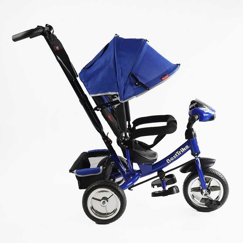 Велосипед 3-х колесный Best Trike (1) КОЛЕСО ПЕНА, d=25см переднее, d=20см задние, фара музыкальная, USB, Bluetooth, в коробке фото 2 Велосипед 3-х колесный Best Trike (1) КОЛЕСО ПЕНА, d=25см переднее, d=20см задние, фара музыкальная, USB, Bluetooth, в коробке фото 2