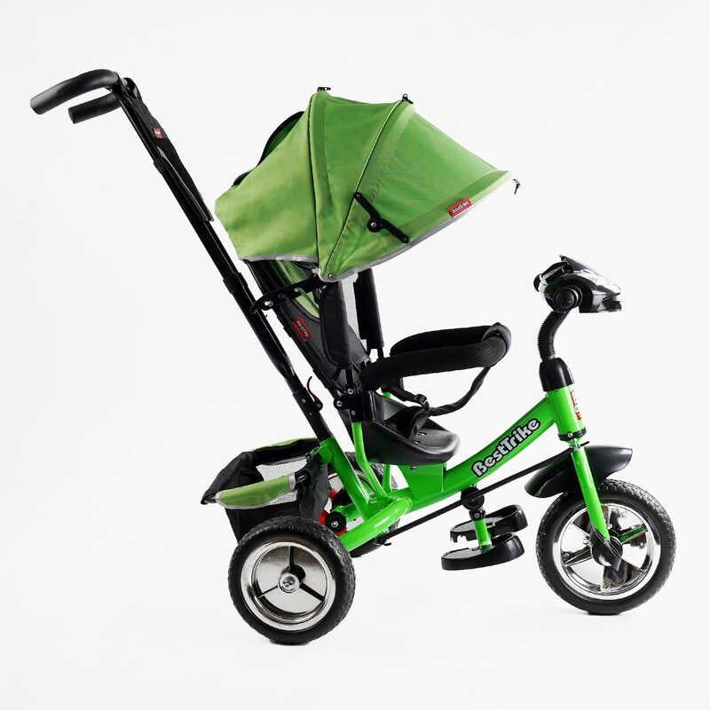 Велосипед 3-х колісний Best Trike (1) КОЛЕСО ПІНА, d=25см переднє, d=20см задні, фара музична, USB, Bluetooth, в коробці фото 2 Велосипед 3-х колісний Best Trike (1) КОЛЕСО ПІНА, d=25см переднє, d=20см задні, фара музична, USB, Bluetooth, в коробці фото 2
