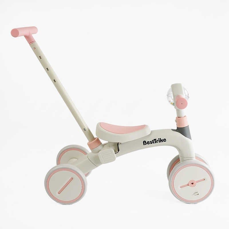 Велосипед 3-х кол. Best Trike (1) матеріал рами нейлон, колеса передні 8``, задні 6``, батьківська ручка, в коробці фото 2 Велосипед 3-х кол. Best Trike (1) матеріал рами нейлон, колеса передні 8``, задні 6``, батьківська ручка, в коробці фото 2