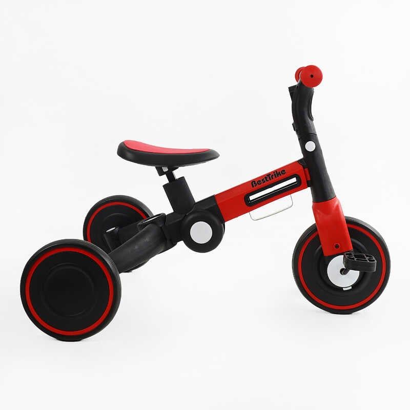 Велосипед 3-х колісний BS-45459 Best Trike (1) колеса EVA переднє 8’’, заднє 6’’, нейлонова рама, трансформується у велобіг, підсвічування, в коробці фото 2 Велосипед 3-х колісний BS-45459 Best Trike (1) колеса EVA переднє 8’’, заднє 6’’, нейлонова рама, трансформується у велобіг, підсвічування, в коробці фото 2