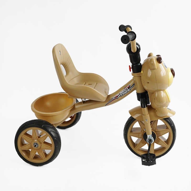 Велосипед 3-х колесный BS-30508 Best Trike (1) колеса EVA переднее 10”, заднее 8”, стальная рама, УКР. ВЗУЧИВАНИЕ, корзина, в коробке фото 2 Велосипед 3-х колесный BS-30508 Best Trike (1) колеса EVA переднее 10”, заднее 8”, стальная рама, УКР. ВЗУЧИВАНИЕ, корзина, в коробке фото 2