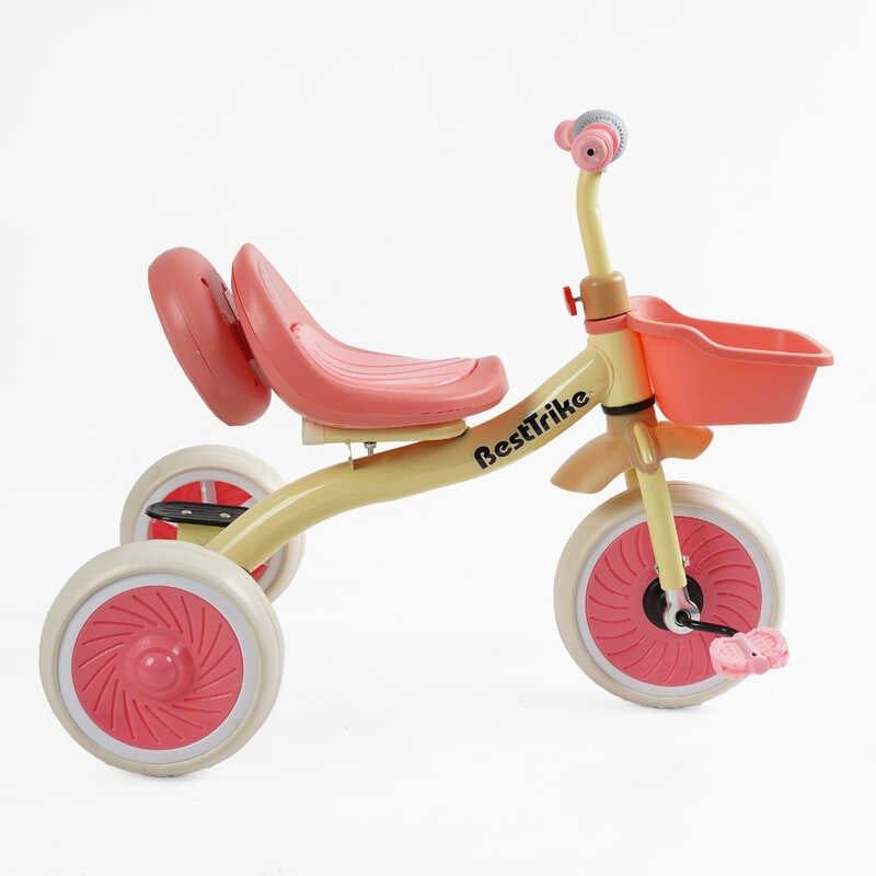 Велосипед 3-х колесный BS-41363 Best Trike (1) колеса EVA переднее 10'', заднее 8'', стальная рама, УКР. фото 2 Велосипед 3-х колесный BS-41363 Best Trike (1) колеса EVA переднее 10'', заднее 8'', стальная рама, УКР. фото 2