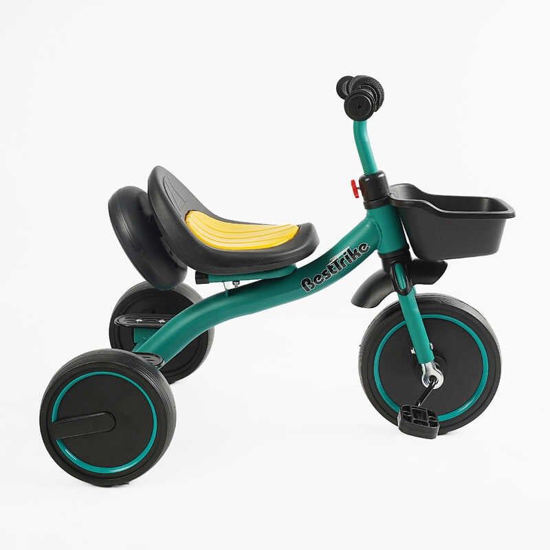 Велосипед 3-х колісний BS-47603 Best Trike (1) колеса EVA переднє 10’’, заднє 8’’, сталева рама, УКР. ОЗВУЧУВАННЯ, світло, кошик, в коробці фото 2 Велосипед 3-х колісний BS-47603 Best Trike (1) колеса EVA переднє 10’’, заднє 8’’, сталева рама, УКР. ОЗВУЧУВАННЯ, світло, кошик, в коробці фото 2