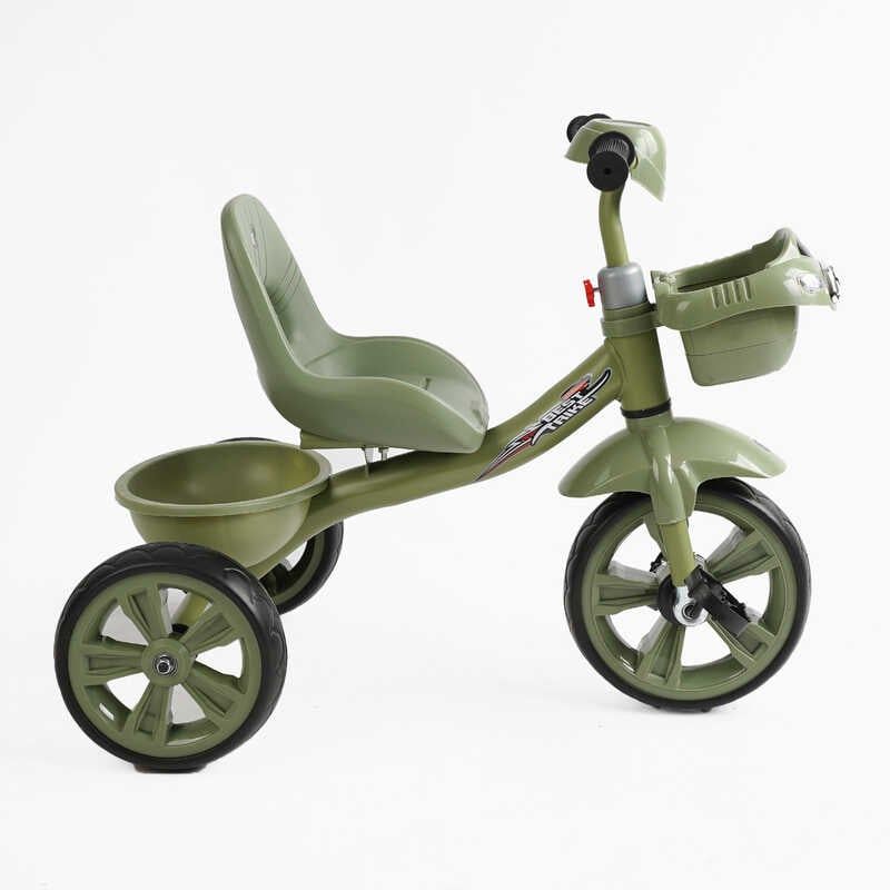 Велосипед 3-х колісний BS-60417 Best Trike (1) колеса EVA переднє 10’’, заднє 8’’, сталева рама, УКР. ОЗВУЧУВАННЯ, кошик, в коробці фото 2 Велосипед 3-х колісний BS-60417 Best Trike (1) колеса EVA переднє 10’’, заднє 8’’, сталева рама, УКР. ОЗВУЧУВАННЯ, кошик, в коробці фото 2