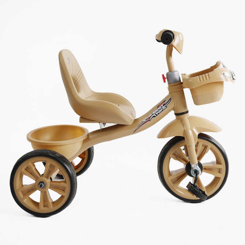 Велосипед 3-х колісний BS-60530 Best Trike (1) колеса EVA переднє 10’’, заднє 8’’, сталева рама, УКР. ОЗВУЧУВАННЯ, кошик, в коробці фото 2 Велосипед 3-х колісний BS-60530 Best Trike (1) колеса EVA переднє 10’’, заднє 8’’, сталева рама, УКР. ОЗВУЧУВАННЯ, кошик, в коробці фото 2