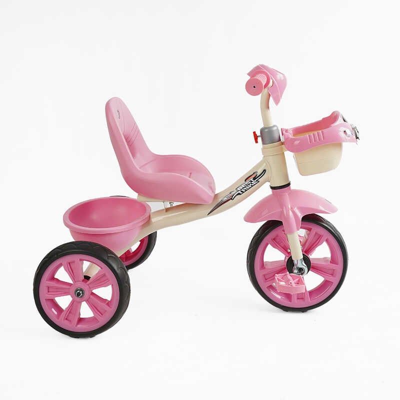 Велосипед 3-х колісний BS-60725 Best Trike (1) колеса EVA переднє 10’’, заднє 8’’, сталева рама, УКР. ОЗВУЧУВАННЯ, кошик, в коробці фото 2 Велосипед 3-х колісний BS-60725 Best Trike (1) колеса EVA переднє 10’’, заднє 8’’, сталева рама, УКР. ОЗВУЧУВАННЯ, кошик, в коробці фото 2