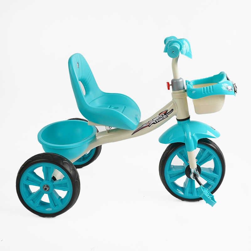 Велосипед 3-х колесный BS-60985 Best Trike (1) колеса EVA переднее 10”, заднее 8”, стальная рама, УКР. ВЗУЧИВАНИЕ, корзина, в коробке фото 2 Велосипед 3-х колесный BS-60985 Best Trike (1) колеса EVA переднее 10”, заднее 8”, стальная рама, УКР. ВЗУЧИВАНИЕ, корзина, в коробке фото 2