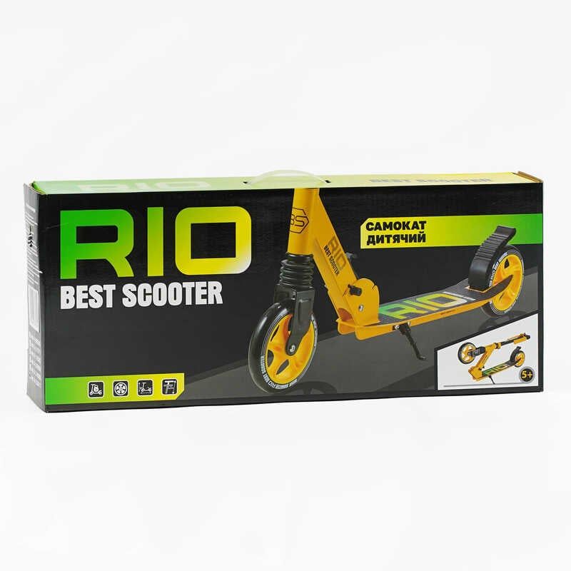 Самокат двухколесный Best Scooter R - 23617 (4) колеса PU 145мм, передний амортизатор, алюминиевый тормоз, в коробке фото 2 Самокат двухколесный Best Scooter R - 23617 (4) колеса PU 145мм, передний амортизатор, алюминиевый тормоз, в коробке фото 2