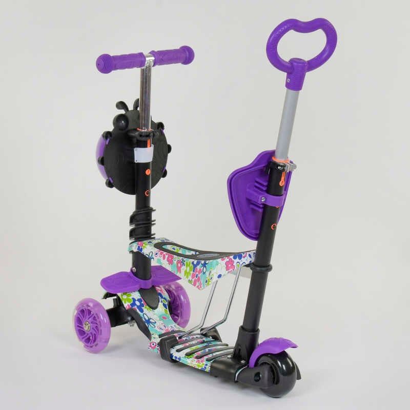 Самокат 5в1 68995 (1) Best Scooter, АБСТРАКЦИЯ, PU колеса, ПОДСВЕТКА КОЛЕС, в коробке фото 2 Самокат 5в1 68995 (1) Best Scooter, АБСТРАКЦИЯ, PU колеса, ПОДСВЕТКА КОЛЕС, в коробке фото 2