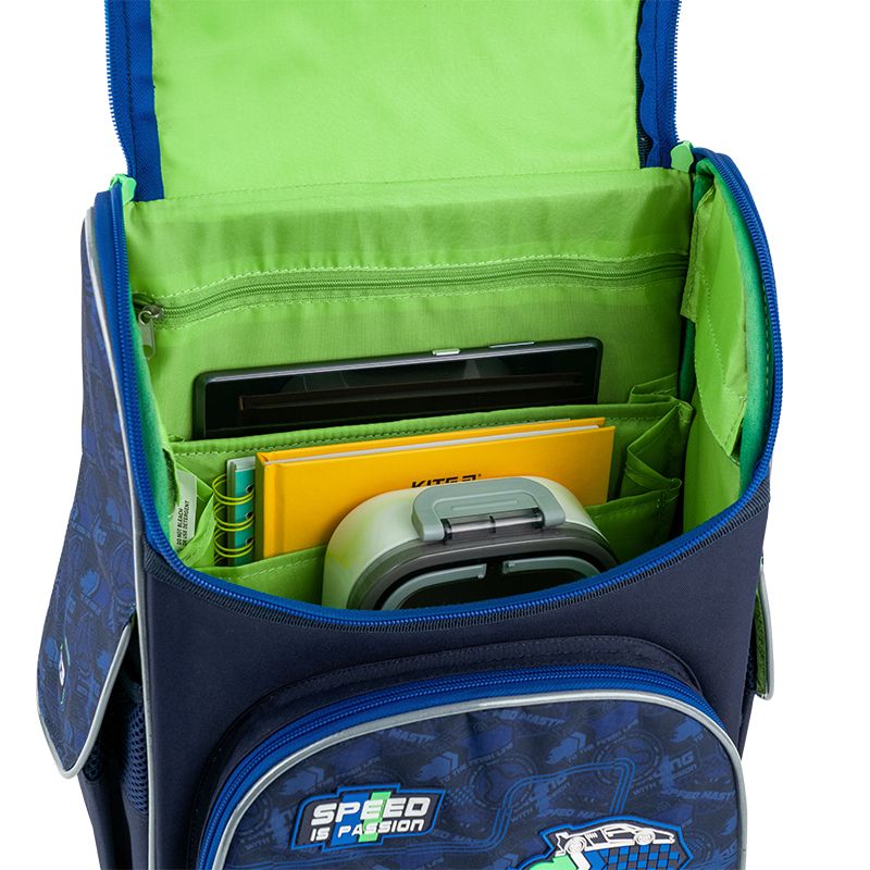 Рюкзак GoPack Education каркасний 5001S-6 Racing фото 2 Рюкзак GoPack Education каркасний 5001S-6 Racing фото 2