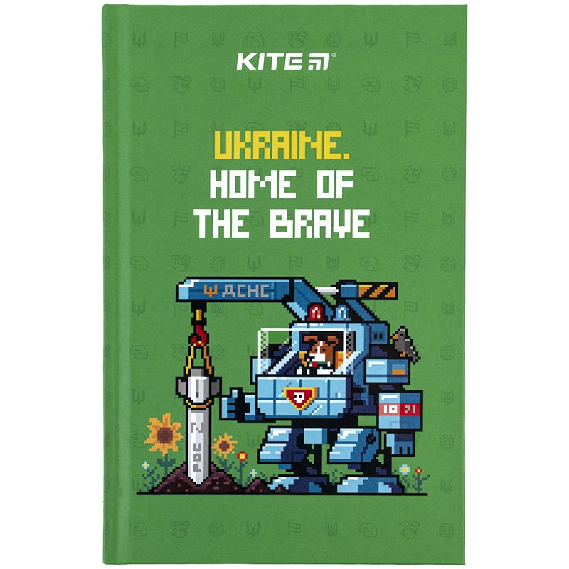 Книга записна тверда обкл. А6, 80арк. кл. UA-4 фото 2 Книга записна тверда обкл. А6, 80арк. кл. UA-4 фото 2
