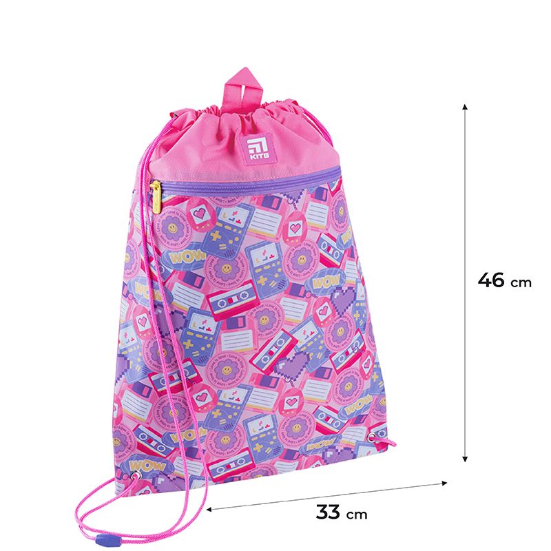 Сумка для взуття Kite 601M Love is Love фото 2 Сумка для взуття Kite 601M Love is Love фото 2