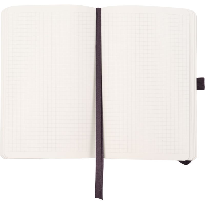 Книга записна Partner Soft Skin,125*195, 96арк, кліт, чорна фото 2 Книга записна Partner Soft Skin,125*195, 96арк, кліт, чорна фото 2