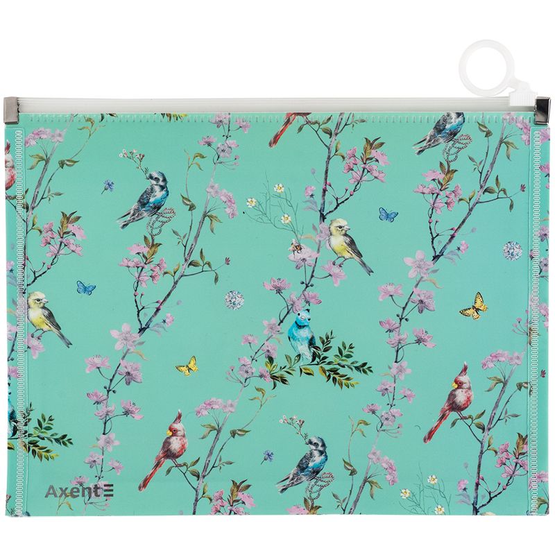 Папка на блискавці zip-lock А5+ OS Spring фото 2 Папка на блискавці zip-lock А5+ OS Spring фото 2