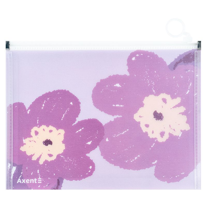 Папка на блискавці zip-lock А5+ Lavender-4 фото 2 Папка на блискавці zip-lock А5+ Lavender-4 фото 2