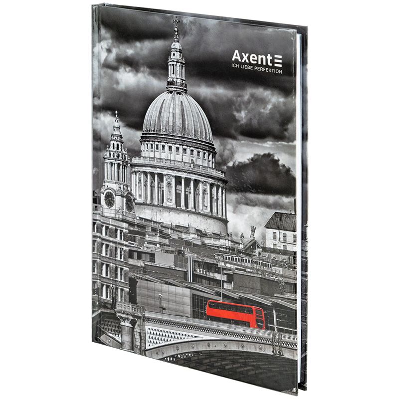 Книга записна тверда обкл. А5, 96 арк. , кліт. , R&B Bus фото 2 Книга записна тверда обкл. А5, 96 арк. , кліт. , R&B Bus фото 2