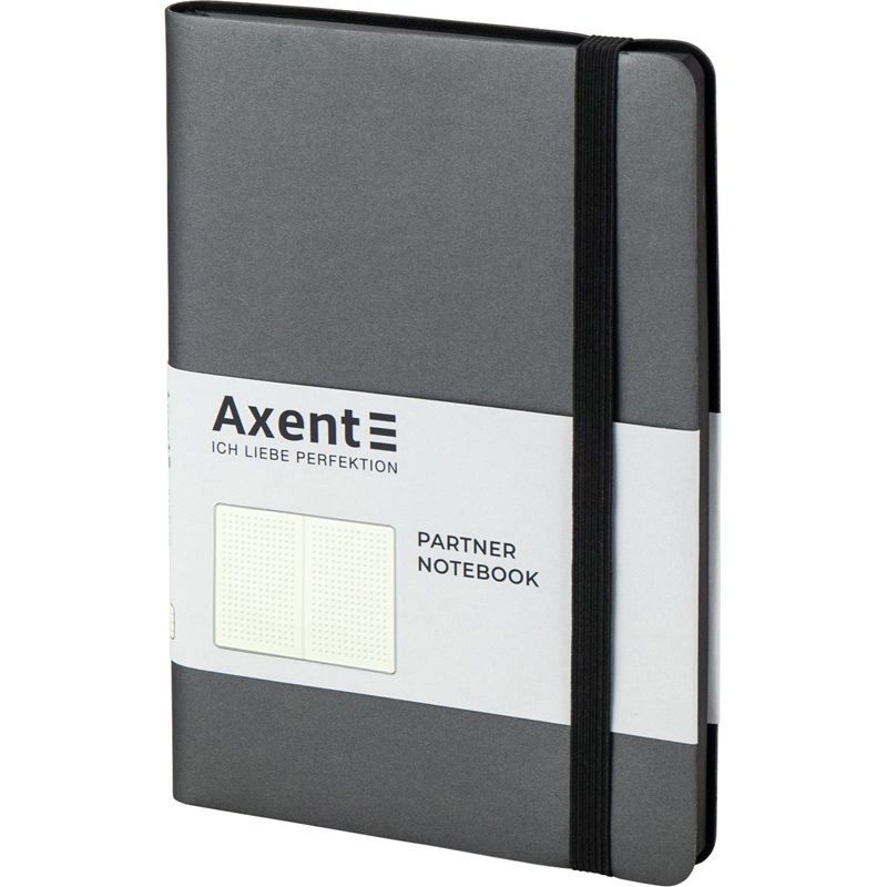 Книга записна Partner Soft, 125*195, 96арк, крап, сіра фото 2 Книга записна Partner Soft, 125*195, 96арк, крап, сіра фото 2