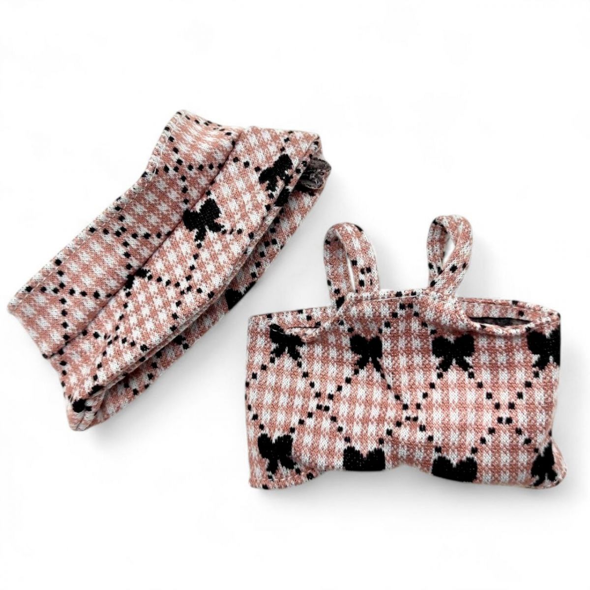 Одяг для Лабубу Louis Vuitton, Gucci (на стандартний розмір іграшки - 15-16 см) фото 2 Одяг для Лабубу Louis Vuitton, Gucci (на стандартний розмір іграшки - 15-16 см) фото 2