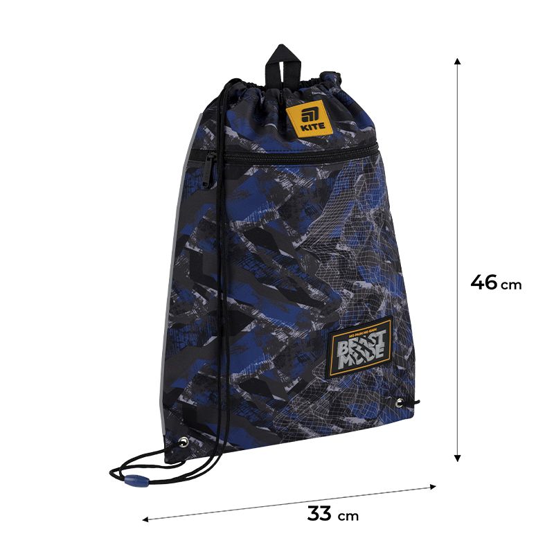Сумка для взуття Kite 601M Beast Mode фото 2 Сумка для взуття Kite 601M Beast Mode фото 2