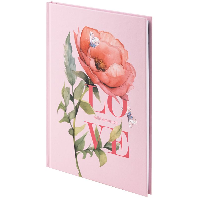 Книга записна тверда обкл. А5, 96 арк. , кліт. , Love фото 2 Книга записна тверда обкл. А5, 96 арк. , кліт. , Love фото 2