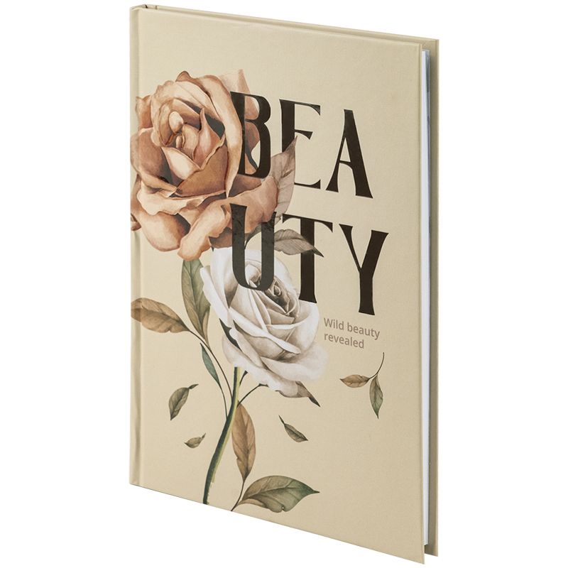 Книга записна тверда обкл.  А5, 96 арк. , кліт. , Beauty  фото 2