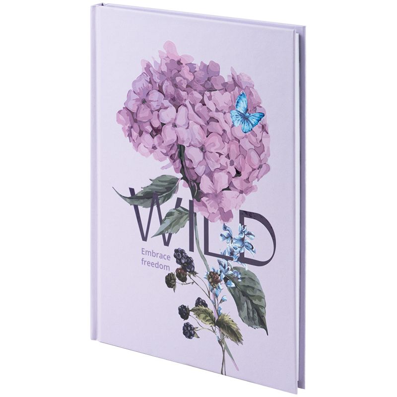 Книга записна тверда обкл.  А5, 96 арк. , кліт. , Wild  фото 2