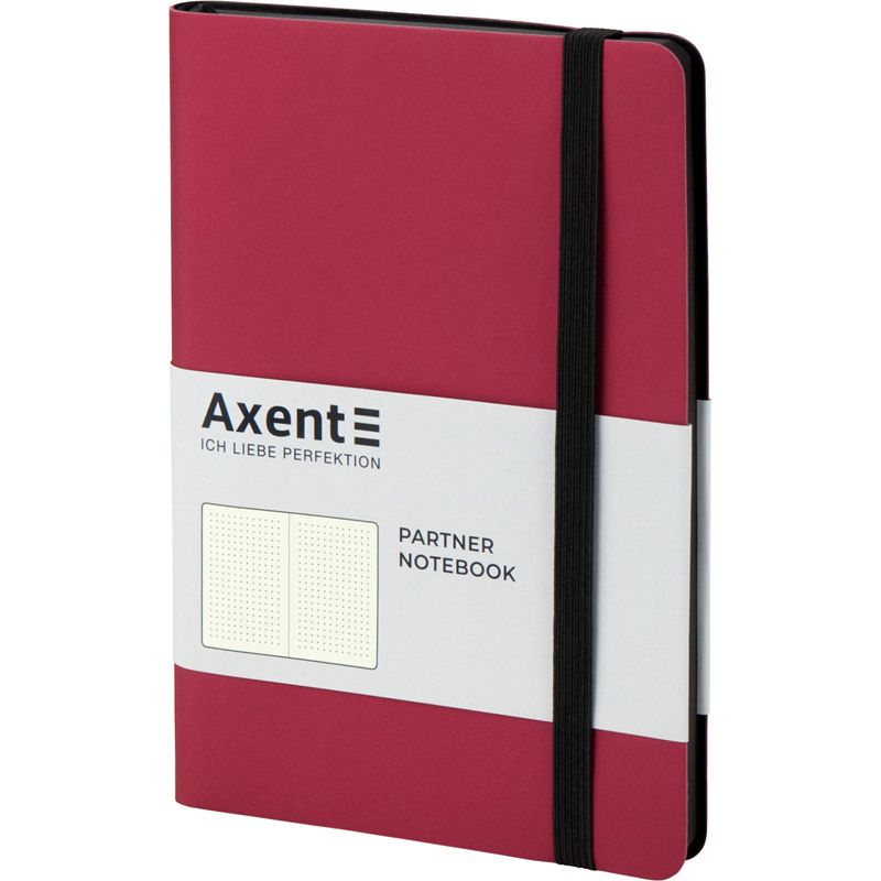Книга записна Partner Soft, 125*195, 96арк, крап, червона фото 2 Книга записна Partner Soft, 125*195, 96арк, крап, червона фото 2