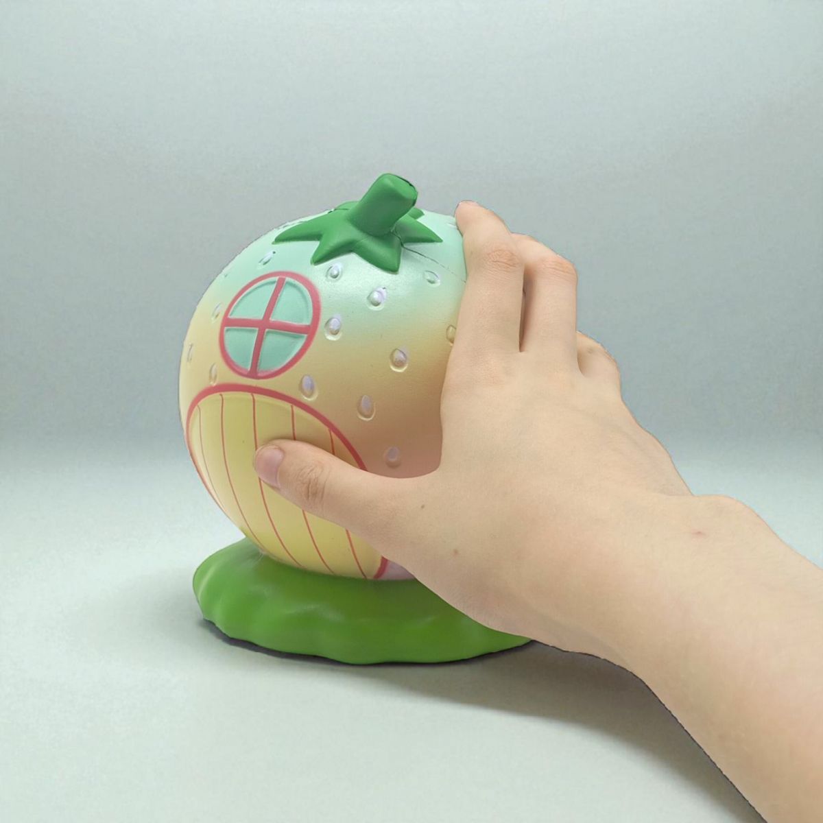 Игрушка-антистресс с ароматом Squishy Клубничный домик ЖЕЛТО-РОЗОВЫЙ фото 2 Игрушка-антистресс с ароматом Squishy Клубничный домик ЖЕЛТО-РОЗОВЫЙ фото 2