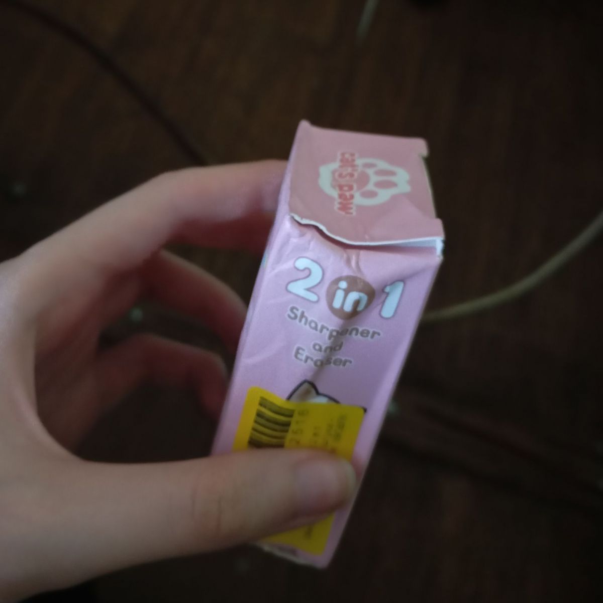 Уцінка. Чинка-гумка 2 в 1 "Лапка" 4,2 см, мікс, 1 штука - Мята упаковка фото 2 Уцінка. Чинка-гумка 2 в 1 "Лапка" 4,2 см, мікс, 1 штука - Мята упаковка фото 2