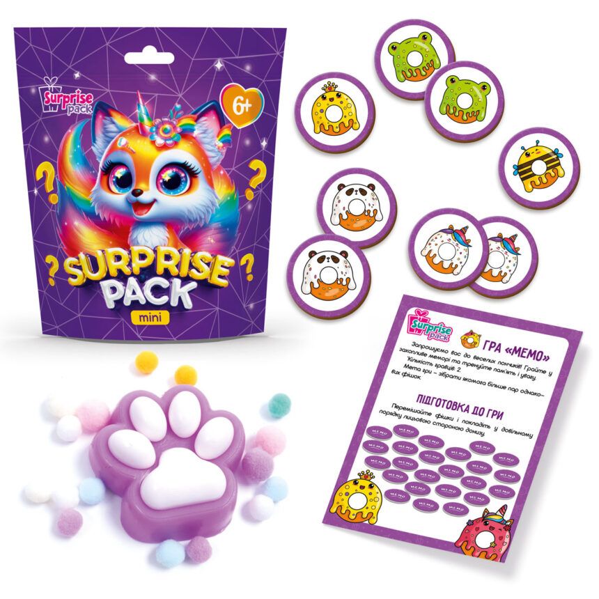 Набір для творчості Vladi Toys із сюрпризами "Surprise Pack Mini 3" VT8040-03  фото 2