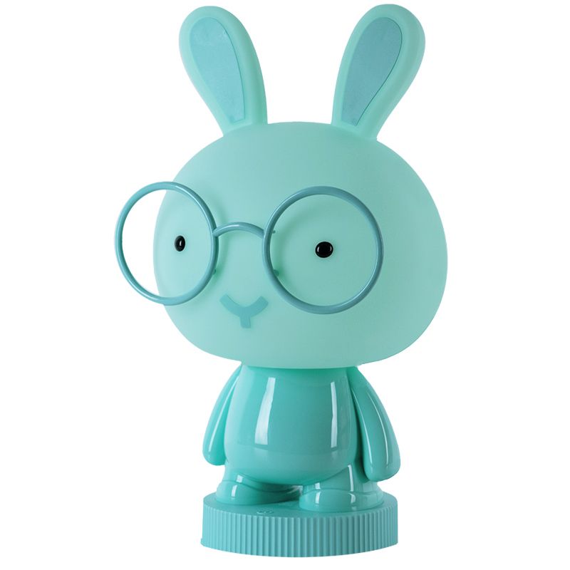 Світильник-нічник LED з акумулятором Bunny, зелений фото 2 Світильник-нічник LED з акумулятором Bunny, зелений фото 2