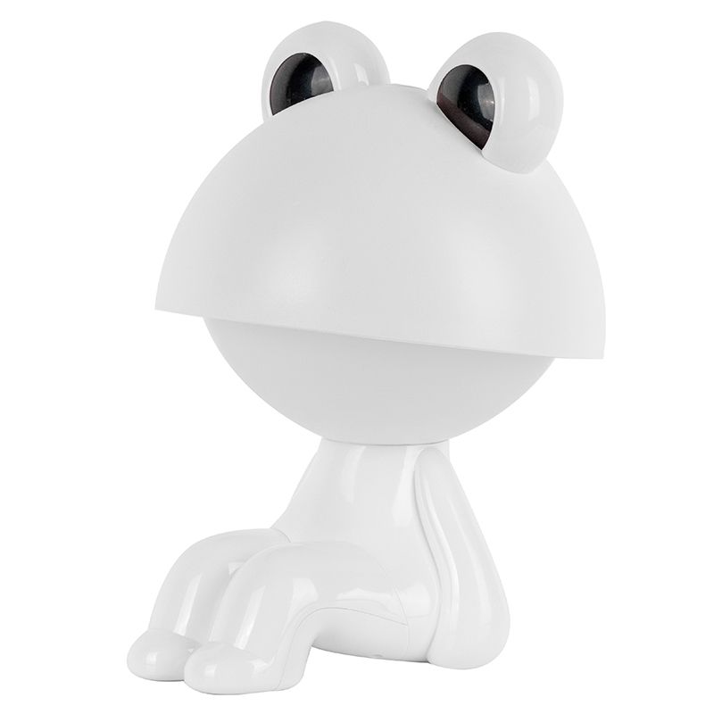 Світильник-нічник LED з акумулятором Cute Froggy, білий фото 2 Світильник-нічник LED з акумулятором Cute Froggy, білий фото 2
