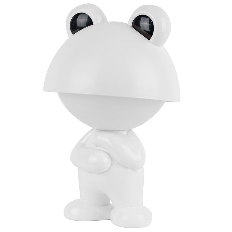 Світильник-нічник LED з акумулятором Dreamy Froggy, білий фото 2 Світильник-нічник LED з акумулятором Dreamy Froggy, білий фото 2