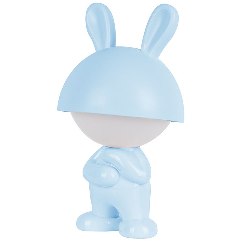 Світильник-нічник LED з акумулятором Dreamy Bunny, блакитний фото 2 Світильник-нічник LED з акумулятором Dreamy Bunny, блакитний фото 2
