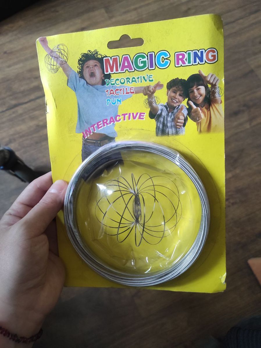 Уценка. Антистрес іграшка "Magic Ring" - Брудна, примята фото 2 Уценка. Антистрес іграшка "Magic Ring" - Брудна, примята фото 2