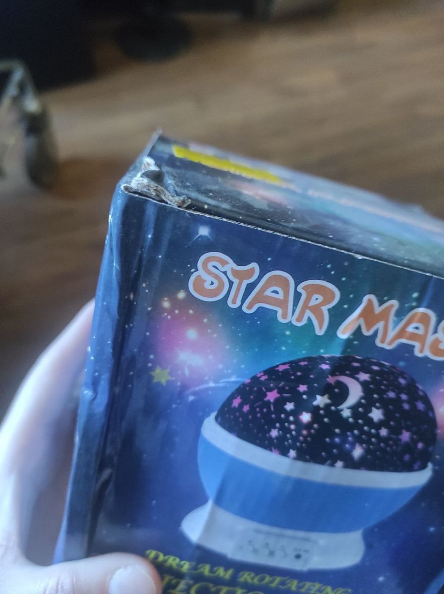 Уценка. Нічник-проектор "Star Master" обертається (рожевий) - Мята упаковка фото 2 Уценка. Нічник-проектор "Star Master" обертається (рожевий) - Мята упаковка фото 2