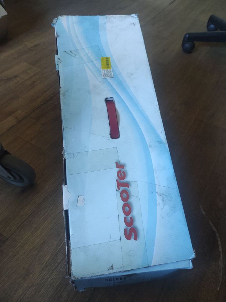 Уценка. Самокат триколісний "Scooter" - Мята упаковка фото 2 Уценка. Самокат триколісний "Scooter" - Мята упаковка фото 2