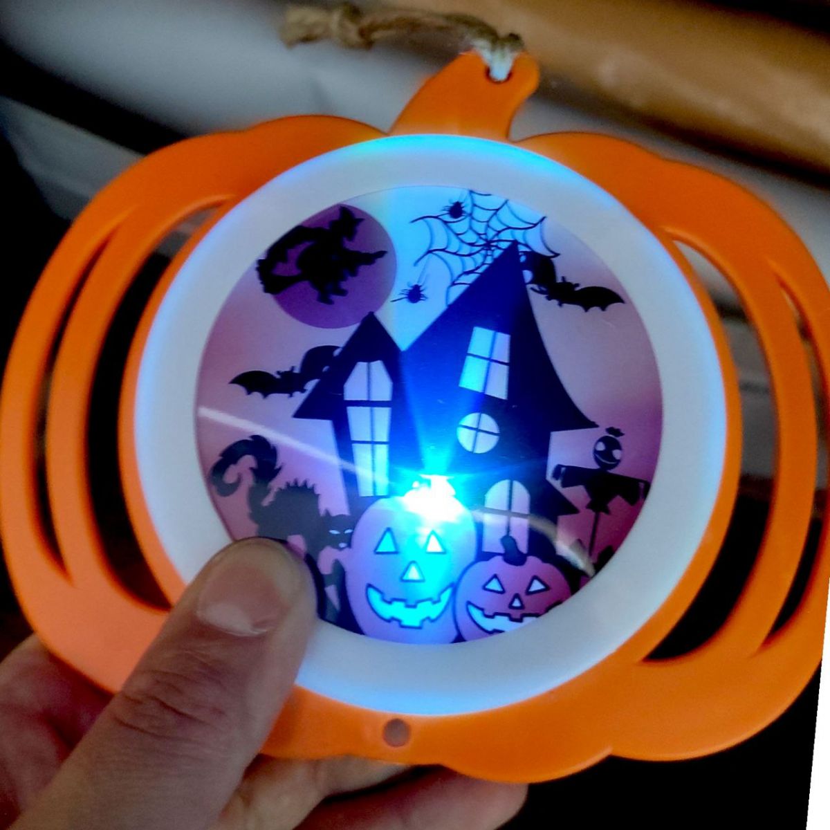 Гарбуз із підвісом "Halloween", 12*14,5 см (мікс видів)  фото 2