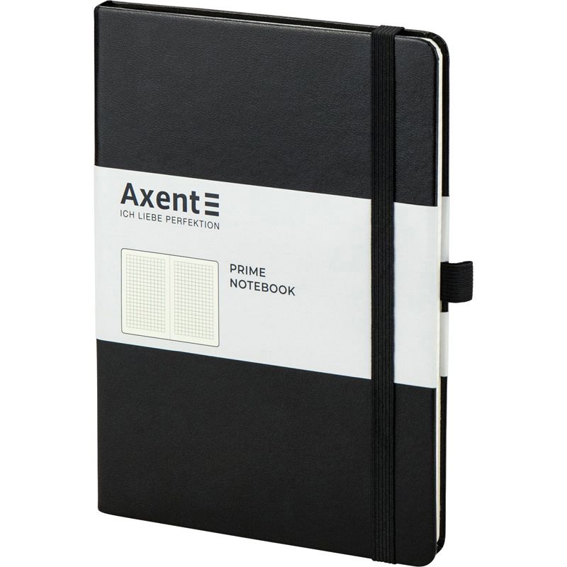 Книга записна Partner Prime, 145*210, 96арк, кліт, чорна фото 2 Книга записна Partner Prime, 145*210, 96арк, кліт, чорна фото 2