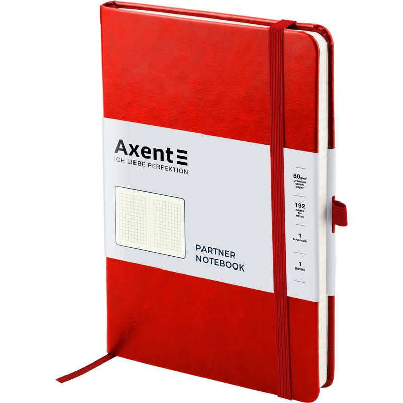 Книга записна Partner Lux, 125*195, 96арк, кл, чер фото 2 Книга записна Partner Lux, 125*195, 96арк, кл, чер фото 2