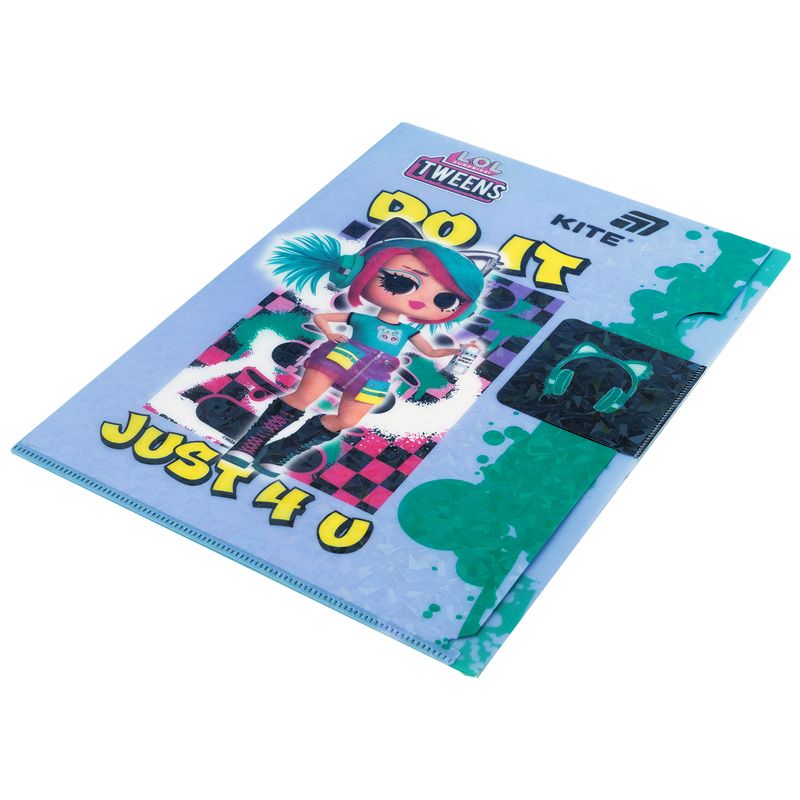 Папка-куточок з клапаном А4, LO  фото 2