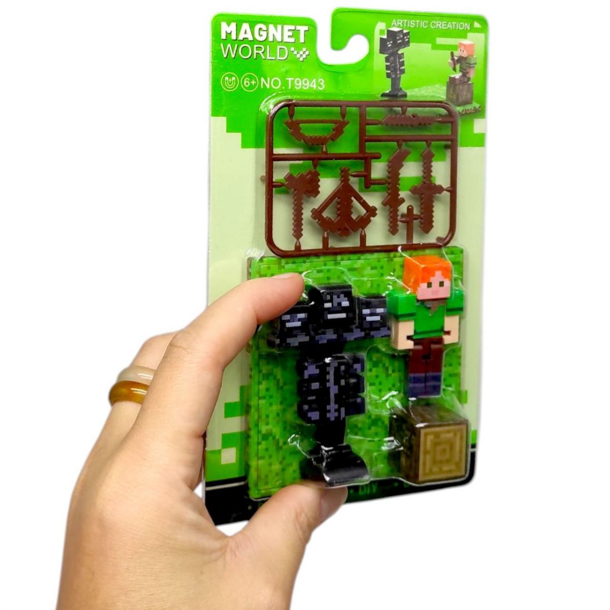 Конструктор магнітний MINECRAFT (ВИД 2)  фото 2