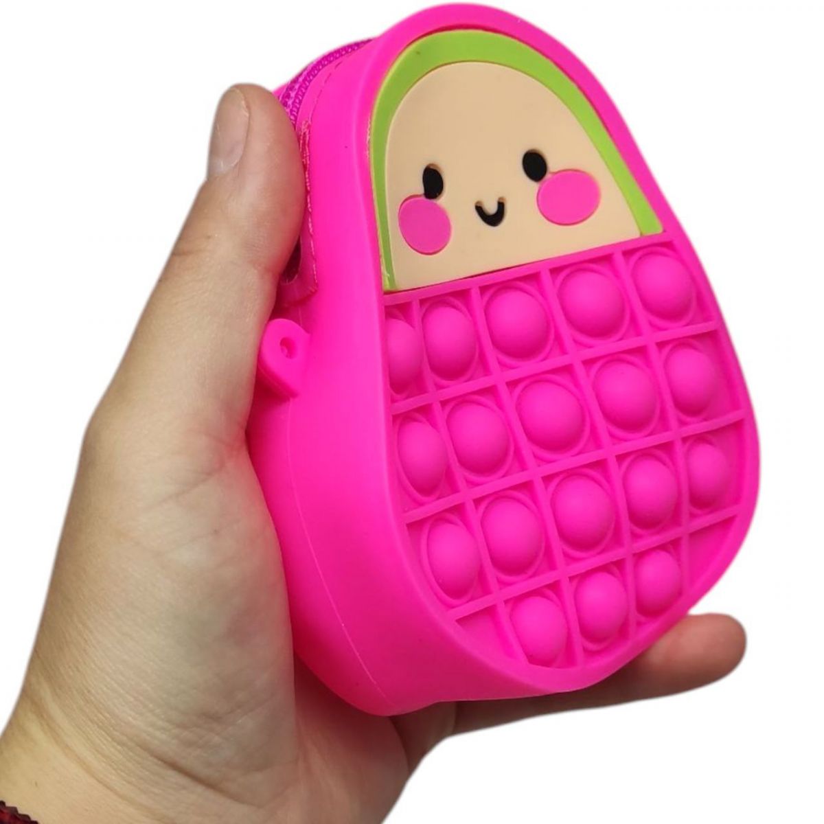 Дитяча сумочка POP IT (силікон) ЧЕРВОНИЙ  фото 2