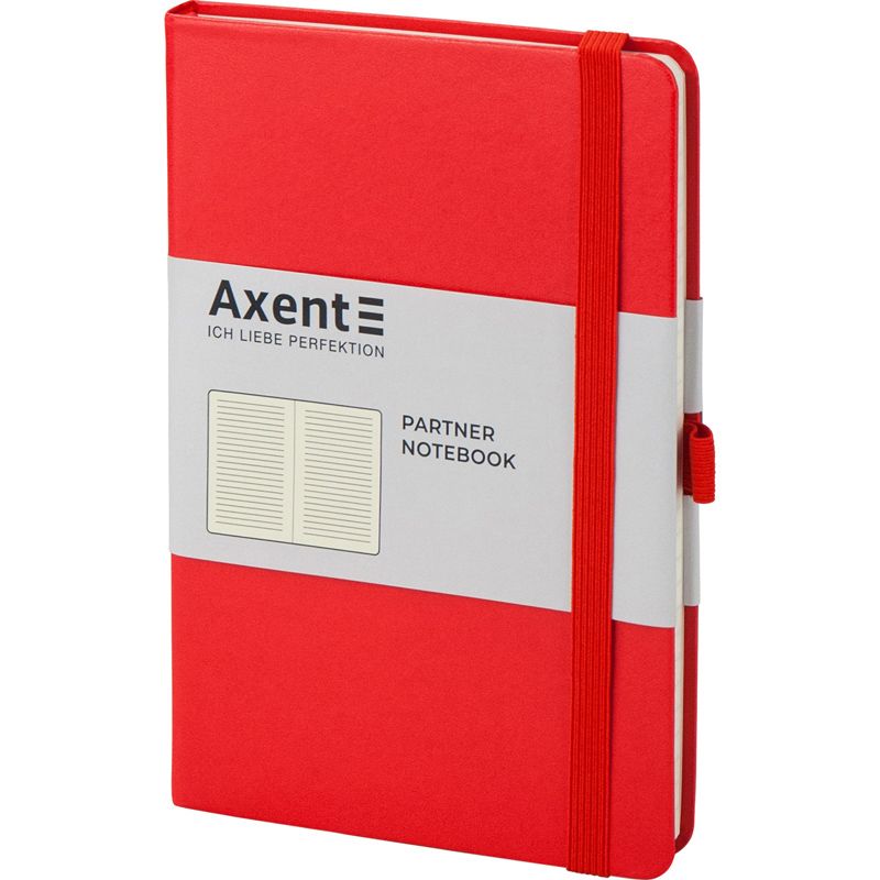 Книга записна Partner, 125*195, 96арк, лін, червона фото 2 Книга записна Partner, 125*195, 96арк, лін, червона фото 2