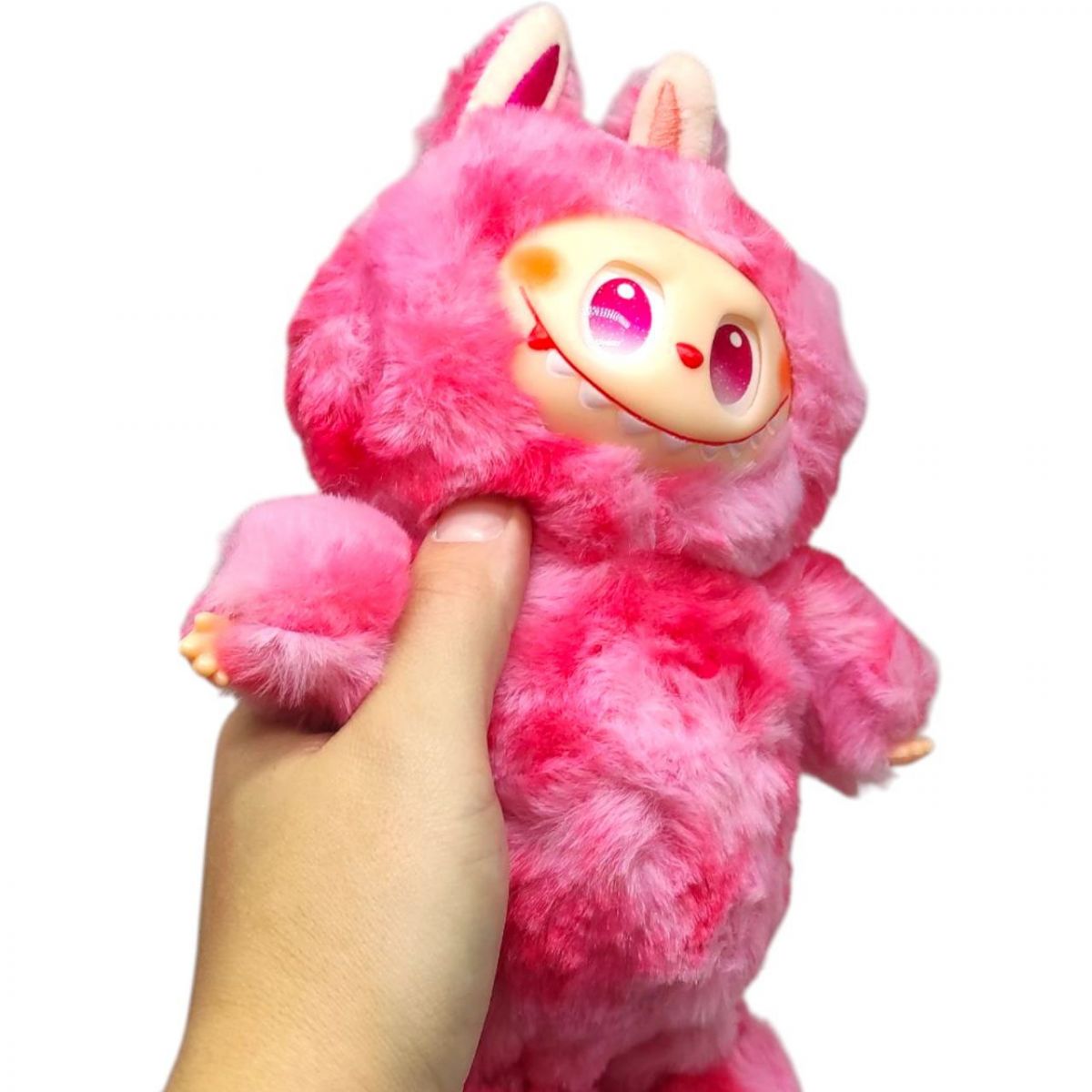 Интерактивная игрушка ЛАБУБУ/LABUBU (РОЗОВЫЙ)  фото 2