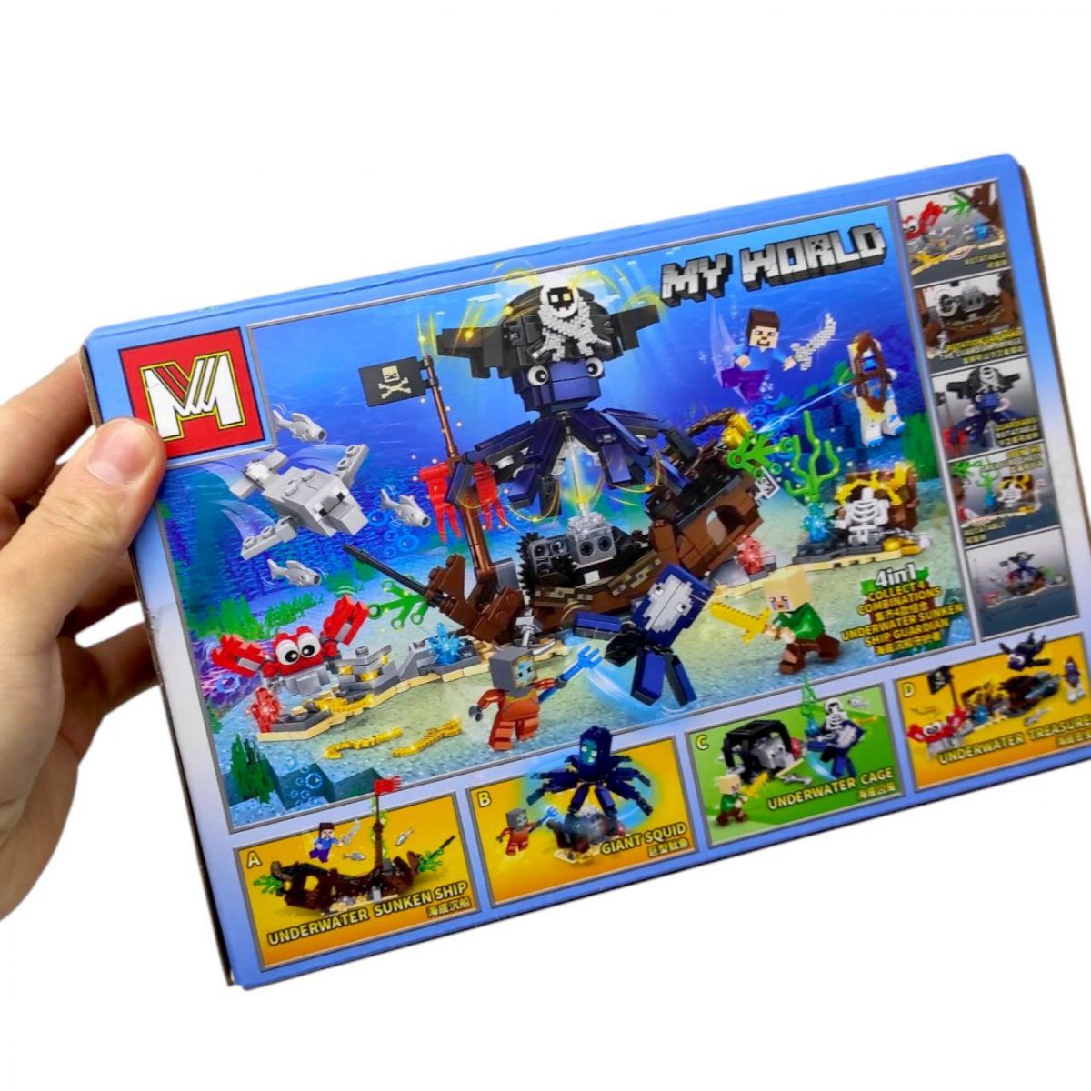 КОНСТРУКТОР MINECRAFT (ВИД D)  фото 2