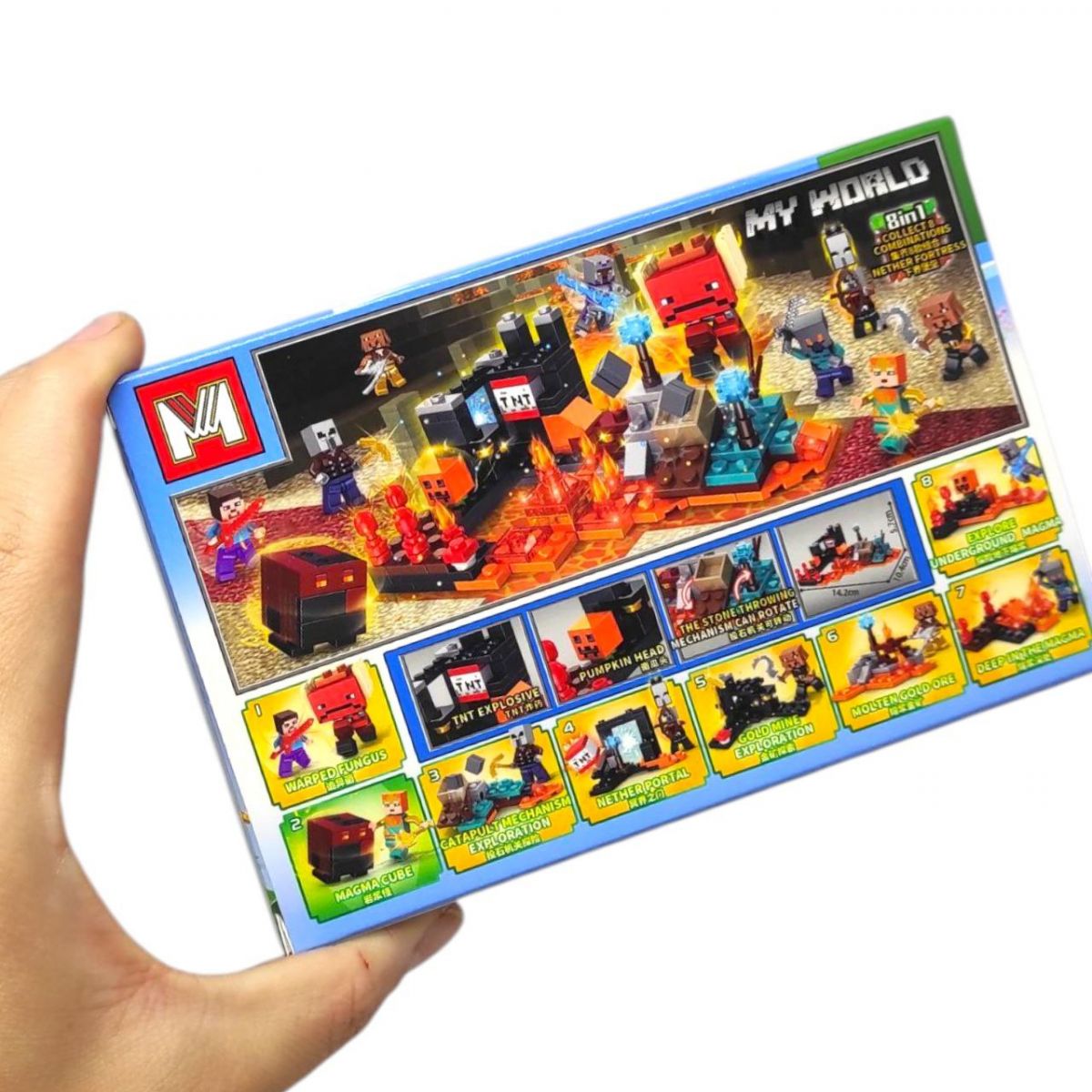 КОНСТРУКТОР MINECRAFT (37+ дет) (ВИД 7)  фото 2