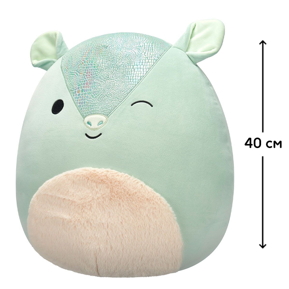 М'яка іграшка Squishmallows – Броненосець Арілла (40 cm) фото 2 М'яка іграшка Squishmallows – Броненосець Арілла (40 cm) фото 2