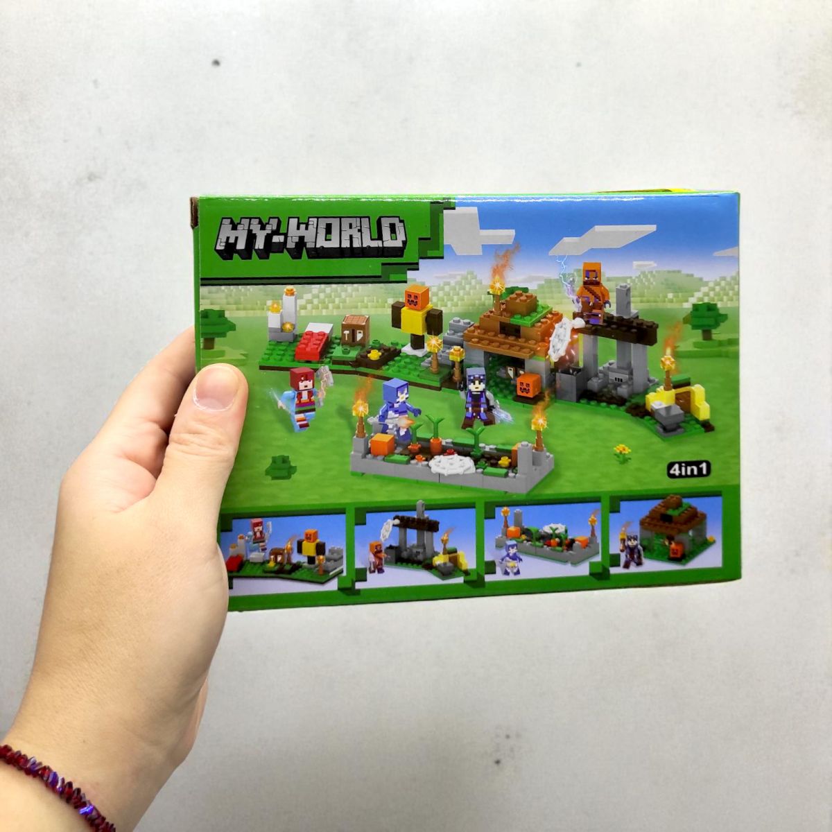 Конструктор MINECRAFT (ВИД 2)  фото 2